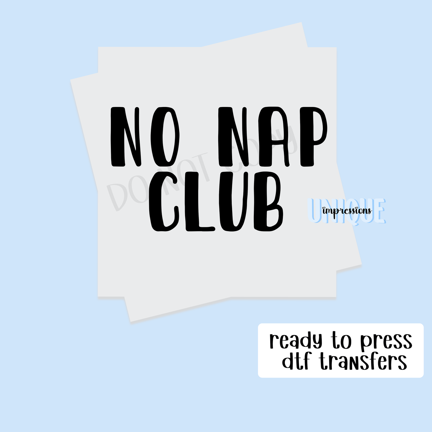 NO NAP CLUB