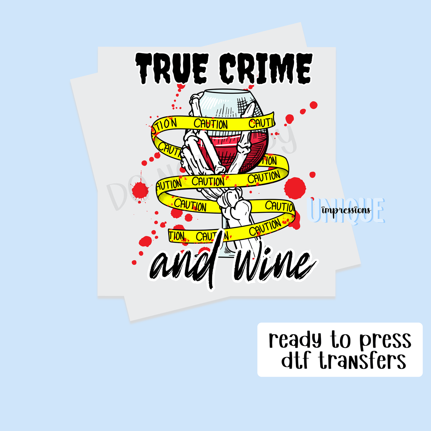 TRUE CRIME AND WINE