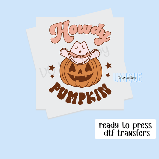 HOWDY PUMPKIN