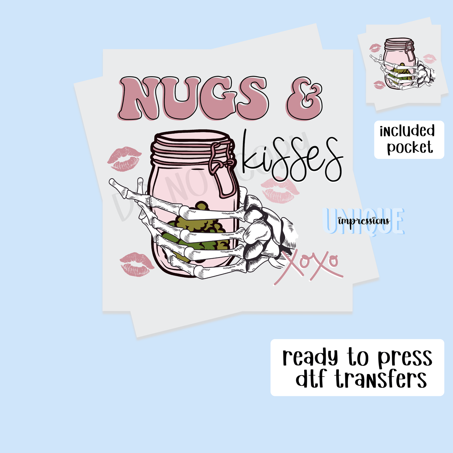 NUG’S & KISSES + POCKET