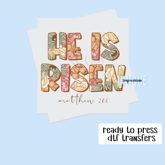 HE IS RISEN