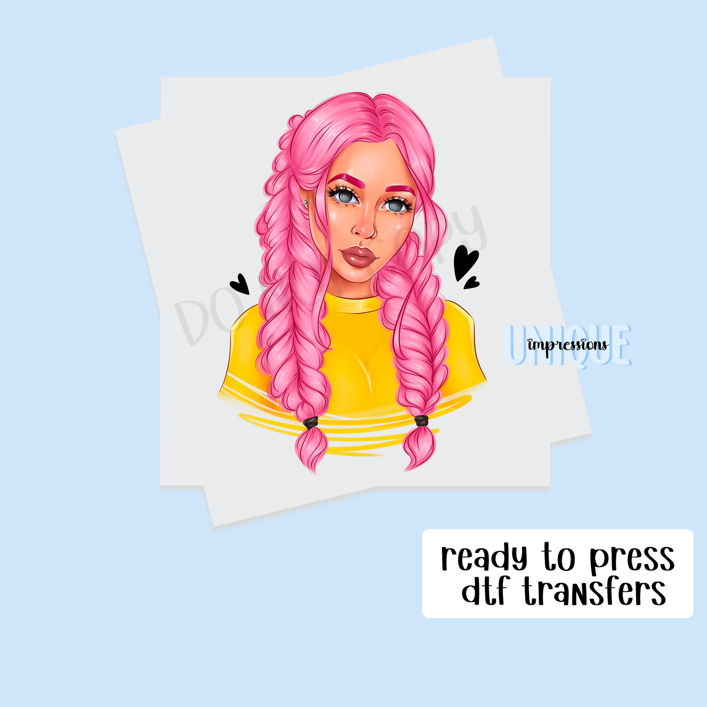 PINK HAIR FASHION