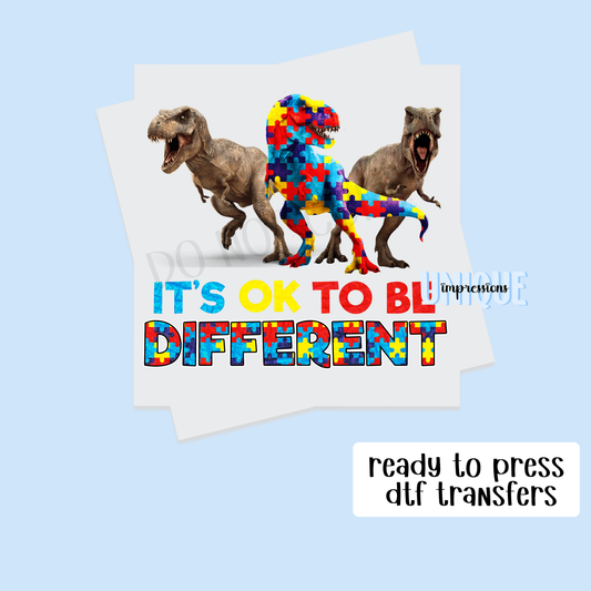 IT’S OK TO BE DIFFERENT