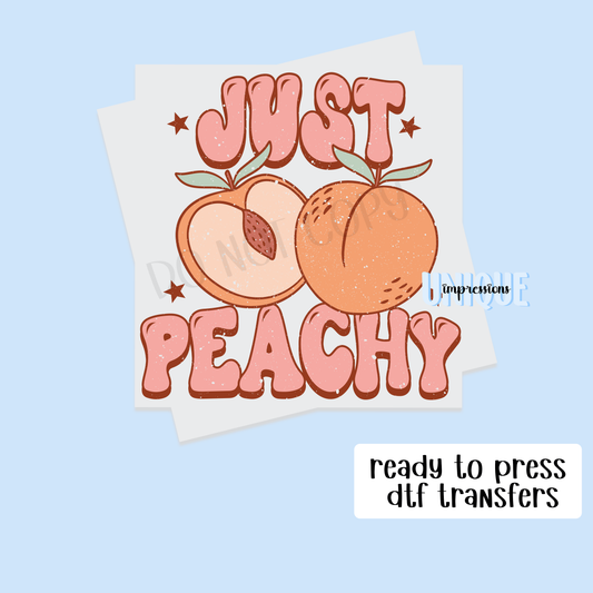 JUST PEACHY