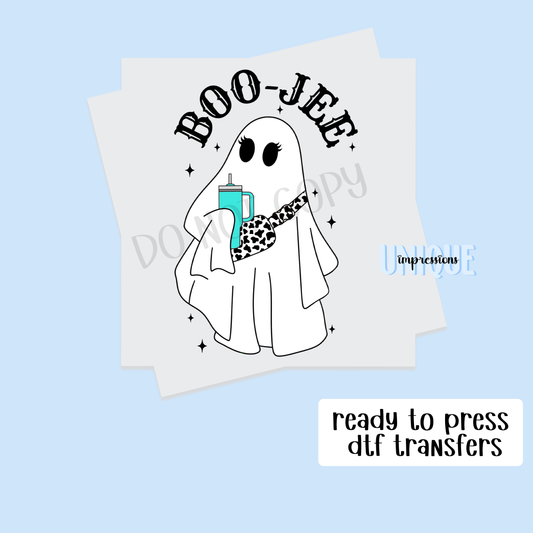 BOO-JEE GHOST COW PRINT