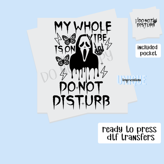 DO NOT DISTURB + POCKET