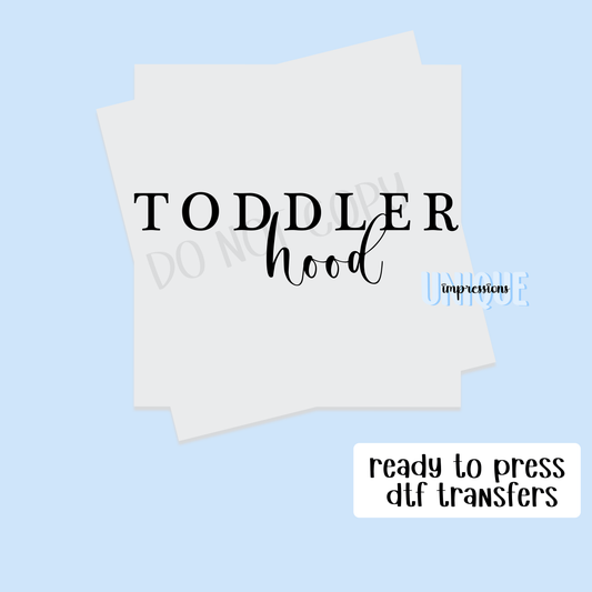 TODDLER HOOD